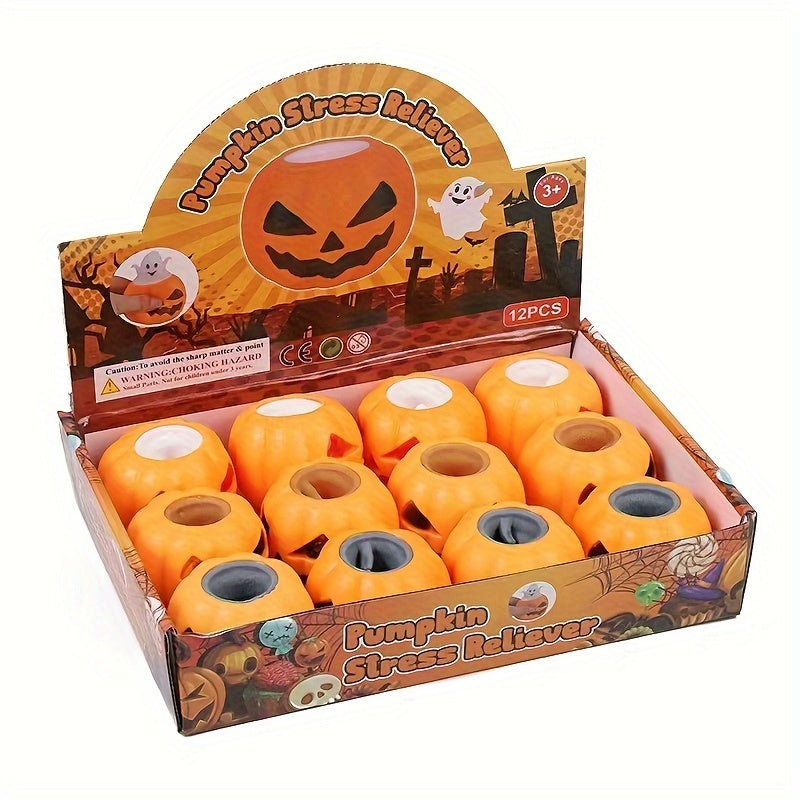 Halloween Pumpkin Head Stress Relief Toy