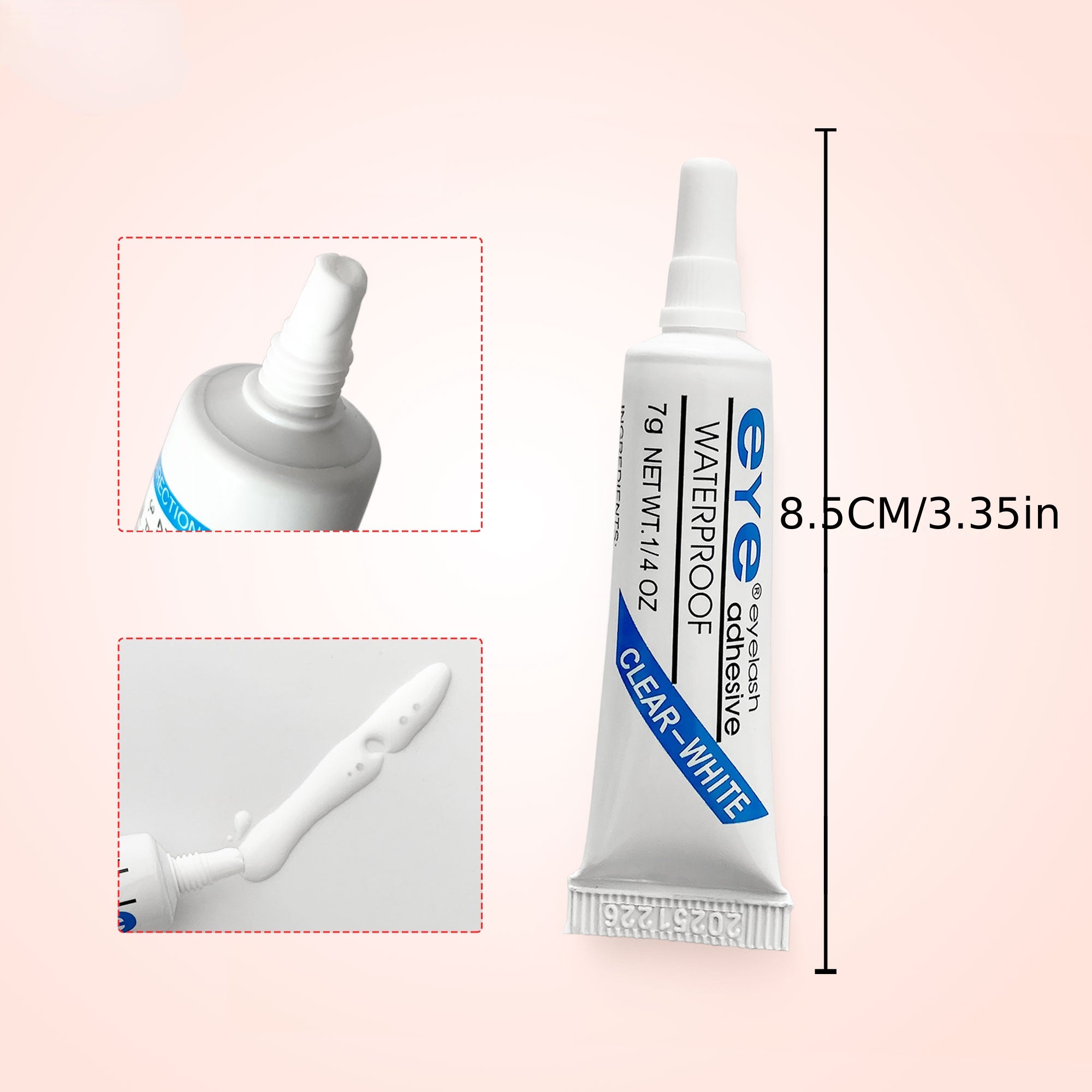 Strong Hold Lash Glue for Extensions - Waterproof & Fast Drying