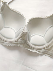 Lace Push Up Bra Hollow Out Comfy Breathable Women's Lingerie
