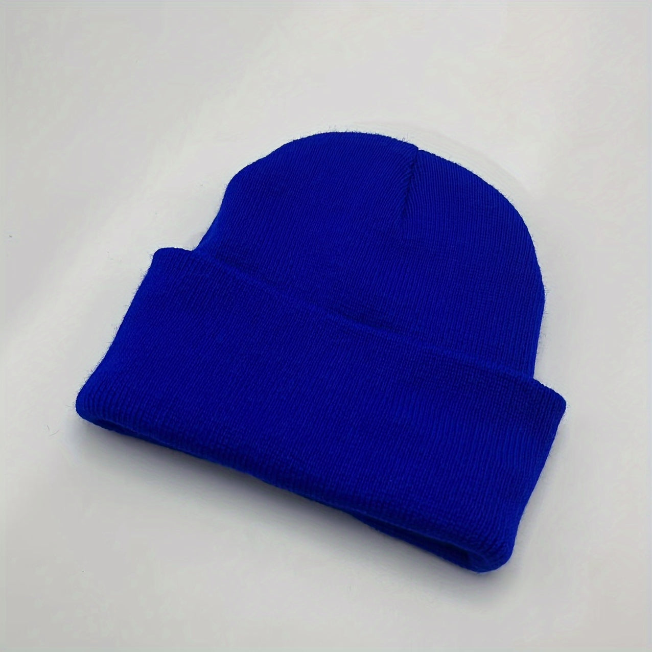 Y2K DAVE Embroidered Knitted Hat Ear Protection Warm Beanie