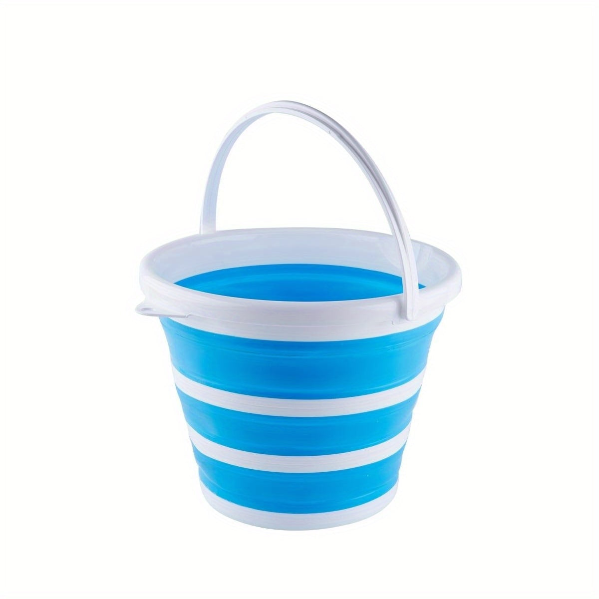 Plastic Foldable Bucket Home Water Bucket Camping Fishing Large Capacity