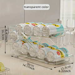 Telescopic Beverage Storage Box Automatic Filling Can Storage Rack