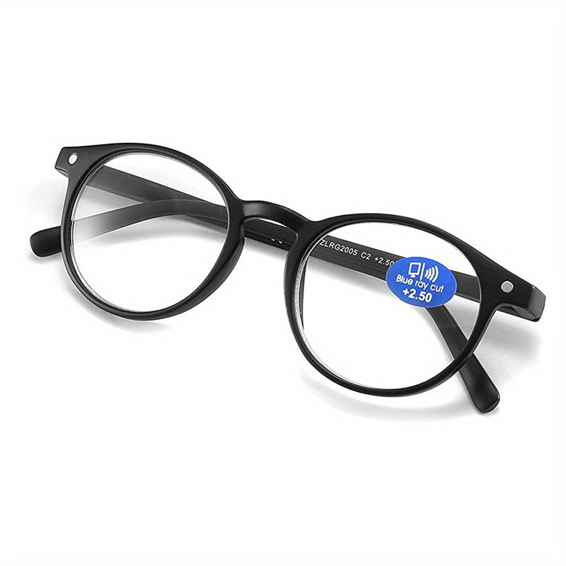 Light Blocking Glasses Rectangular Frame Computer Eyeglasses