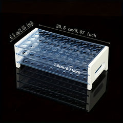 Plastic Test Tube Stand Rack 50 Holes Laboratory Test Tube Stand