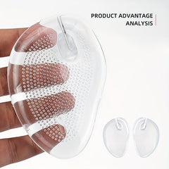 Soft Flip Flop Toe Protectors Anti Abrasion Forefoot Pad