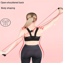 8 Shaped Fitness Puller Yoga Elastic Resistance Band Home Exercise Equipment
