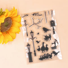 Background Transparent Silicone Stamp