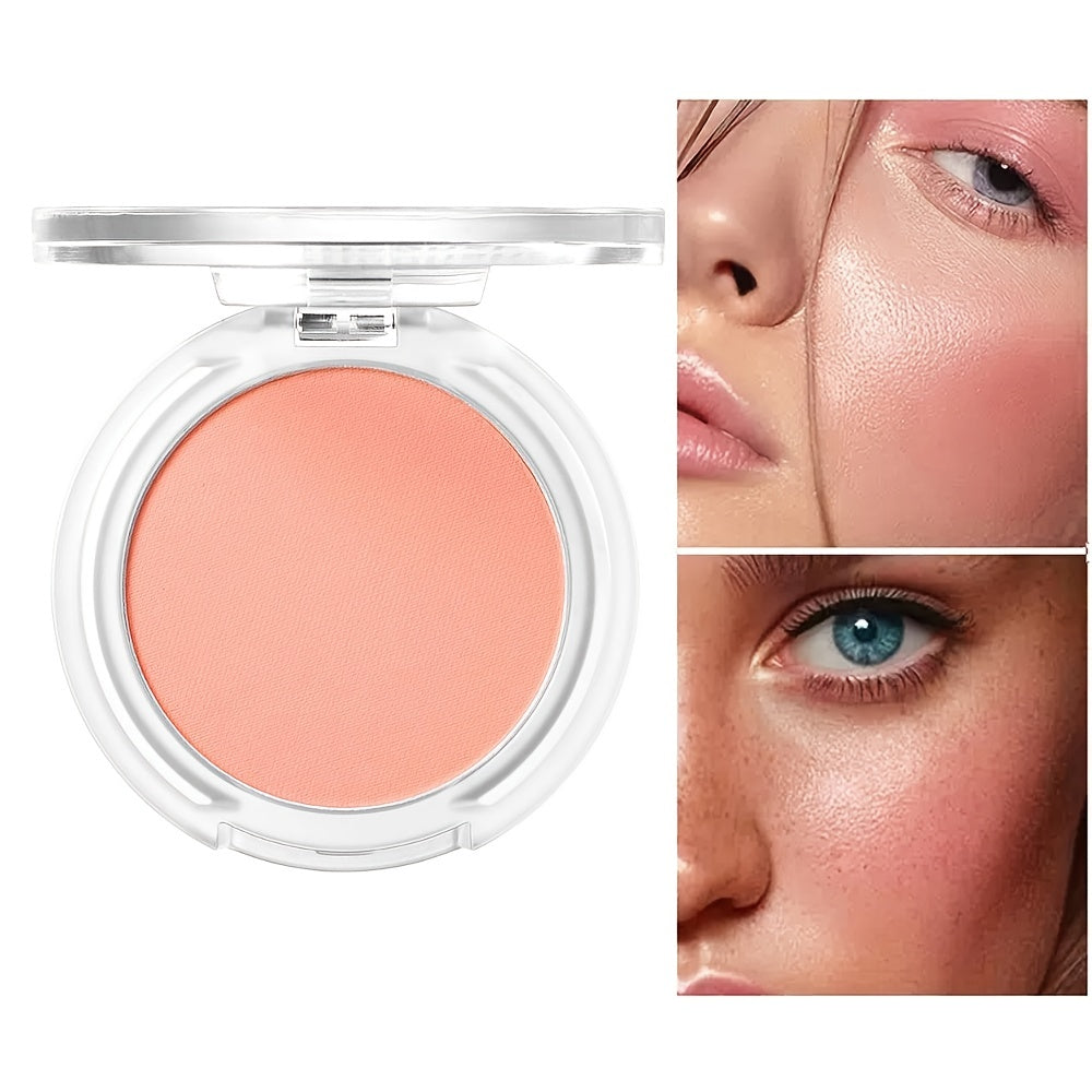6 Colors Peach Mineral Pigment Cheek Blusher Powder Palette