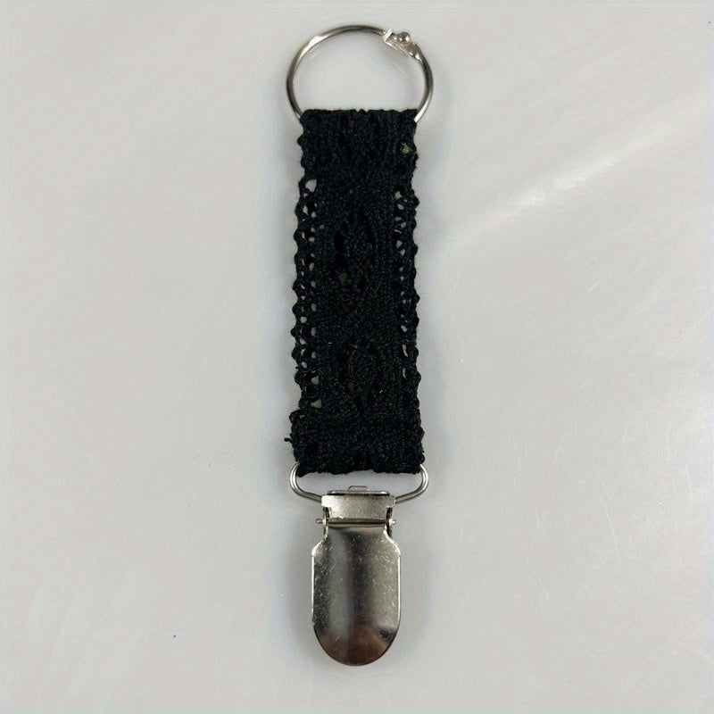 Minimalist Knitted Hat Clip Lightweight Reusable Clip For Shoulder Bag