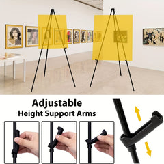 Tall Display Easel Metal Art Easel Art Painting Rack Folding