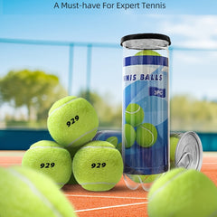 12pcs High Resilience Tennis Balls and Racket Overgrips Set