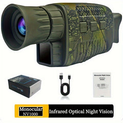 HD NV1000 Night Vision Monocular Infrared Camera 5X Digital Zoom