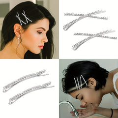 Rhinestone Hair Clips Headwear For Girls