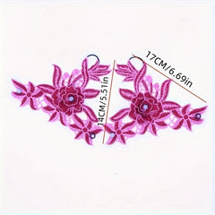 Ethnic Style Fingerless Gloves for Women with Handcrafted Embroidery