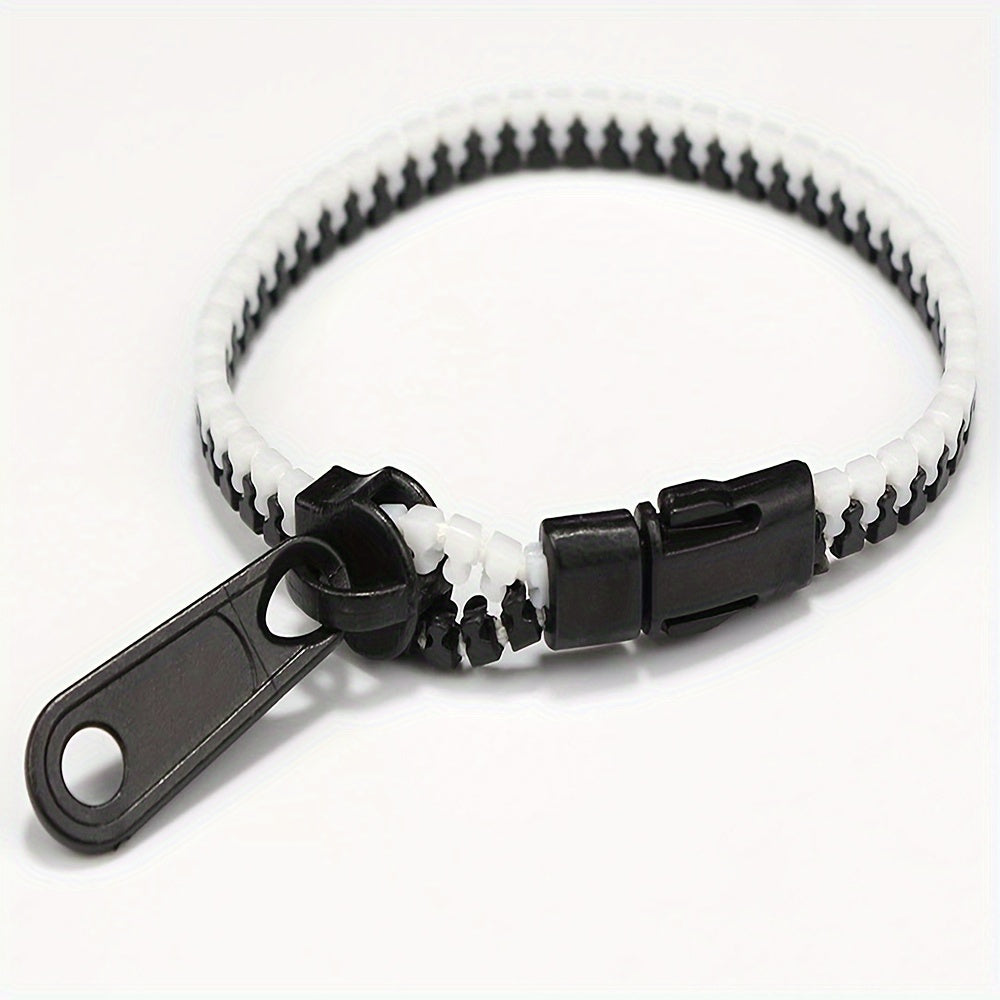 Bicolor Kids Zipper Bracelet Candy Accessories