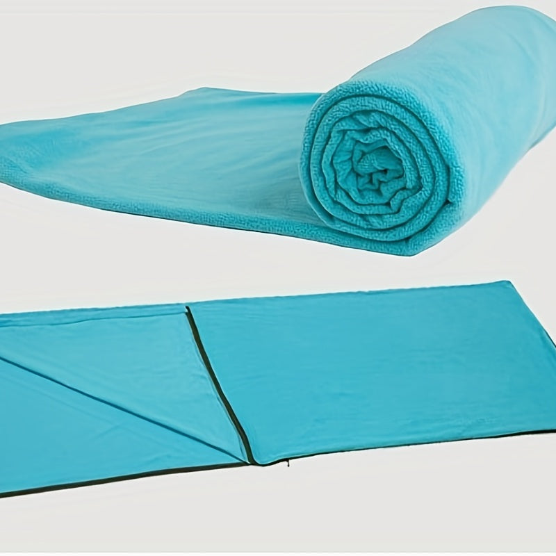 Adult Fleece Single Sleeping Bag for Camping
