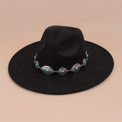 Wide Brim Sunshade Cowboy Hat for Outdoor Activities