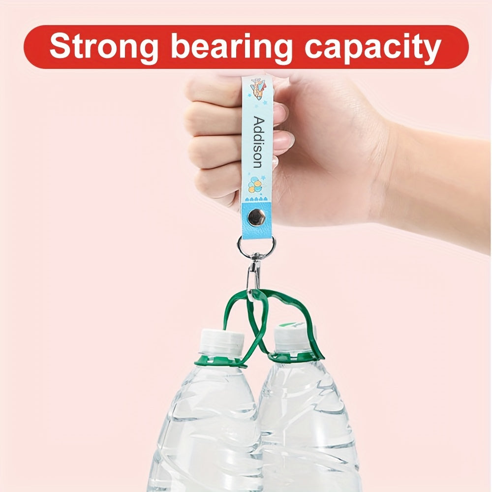 3pcs Custom Name Clasp Durable Waterproof Reusable Labeling Needs