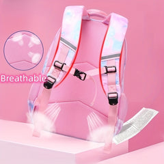 3pcs School Bags Set Starry Sky Cartoon Backpack Lunch Bag Pencil Case Set