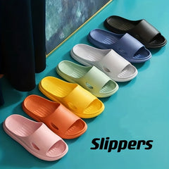 Women's Minimalist Home Slides - Soft Sole, Quick Drying