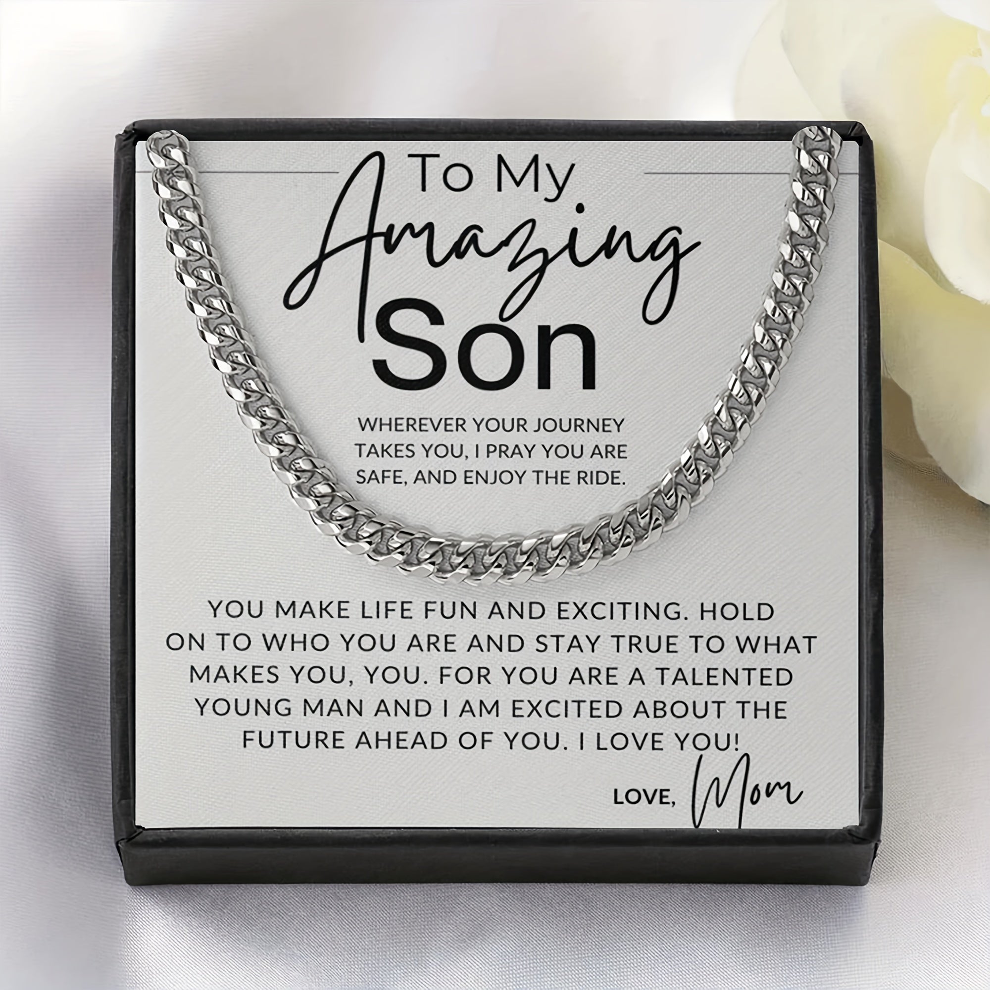 Cuban Chain Pendant Necklace Minimalist Cuba Necklaces Gift Boys
