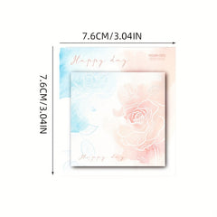 Flower Scenery Sticky Notes for Students