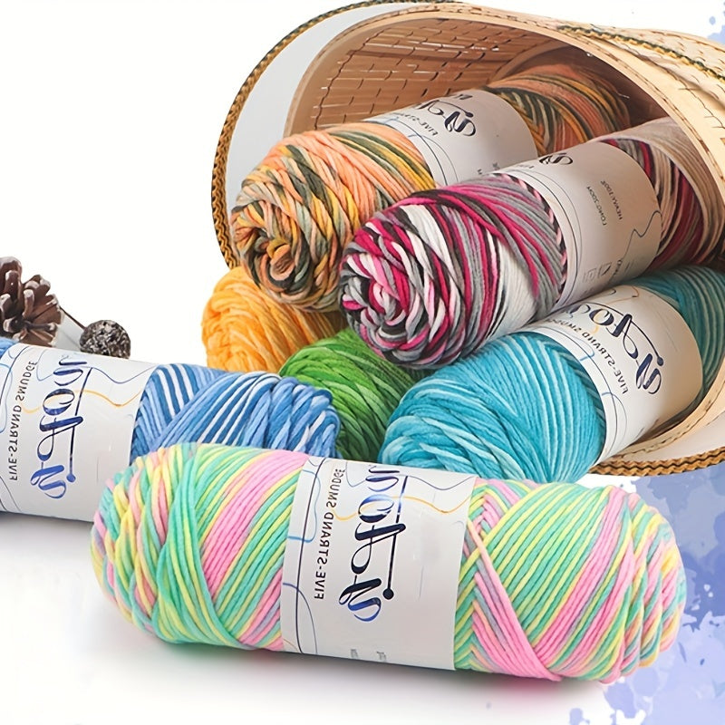 100g 5 Layer Acrylic Yarn for Crocheting & Knitting