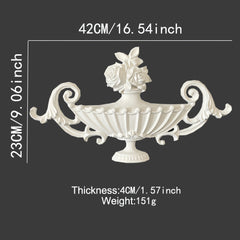 Corbel Decorative Flowers Gypsum Arched Doors Curved Pass Door Openings