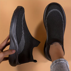 Women's Comfy Slip on Walking Shoes Running Shoes