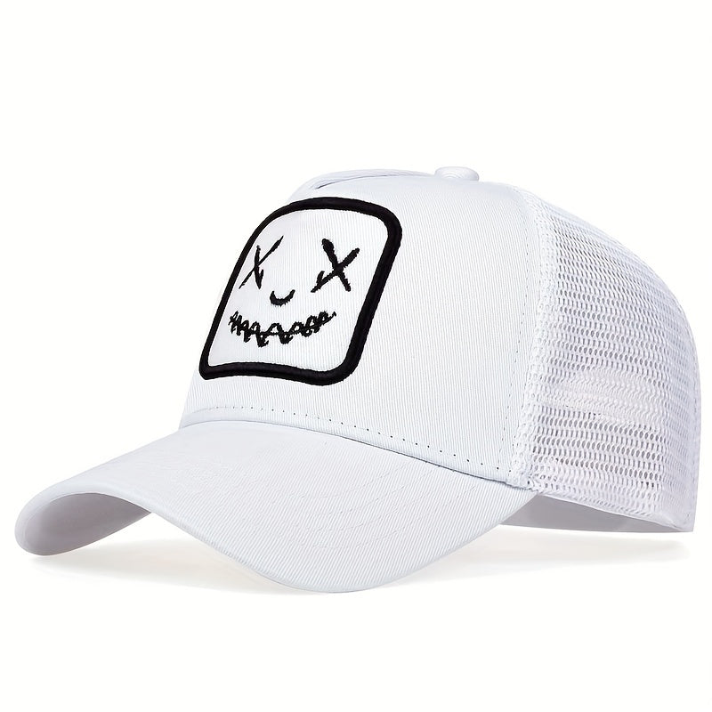 Men's Happy Face Baseball Cap Sunscreen Outdoor Hat
