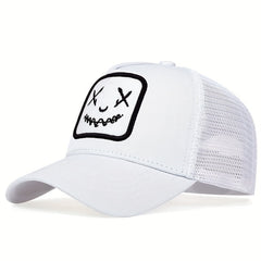 Men's Happy Face Baseball Cap Sunscreen Outdoor Hat