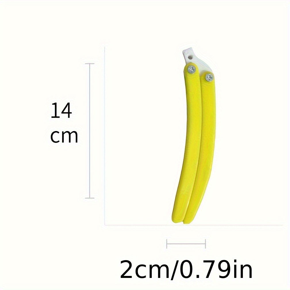 Plastic Banana Butterfly Toy Girls Gift Office Decompression Toy