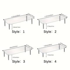 Acrylic Cake Display Stand 3mm Thickness Metal Bracket For Kids