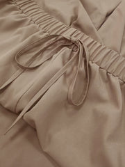 V Neck Loose Fit Top & Pants Two Piece Set
