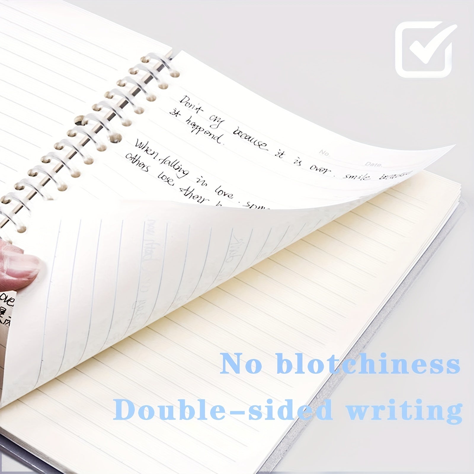 A5 B5 74 Sheets Butterfly Cover Waterproof Notebook