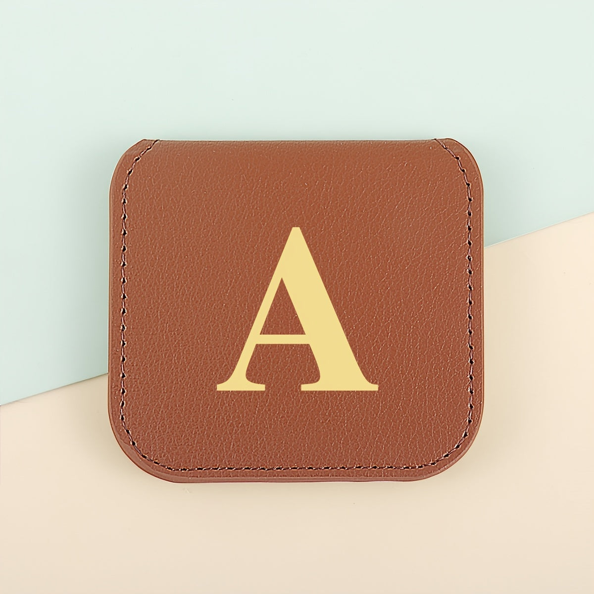 Portable Stainless Steel Makeup Mirror Compact Mirror