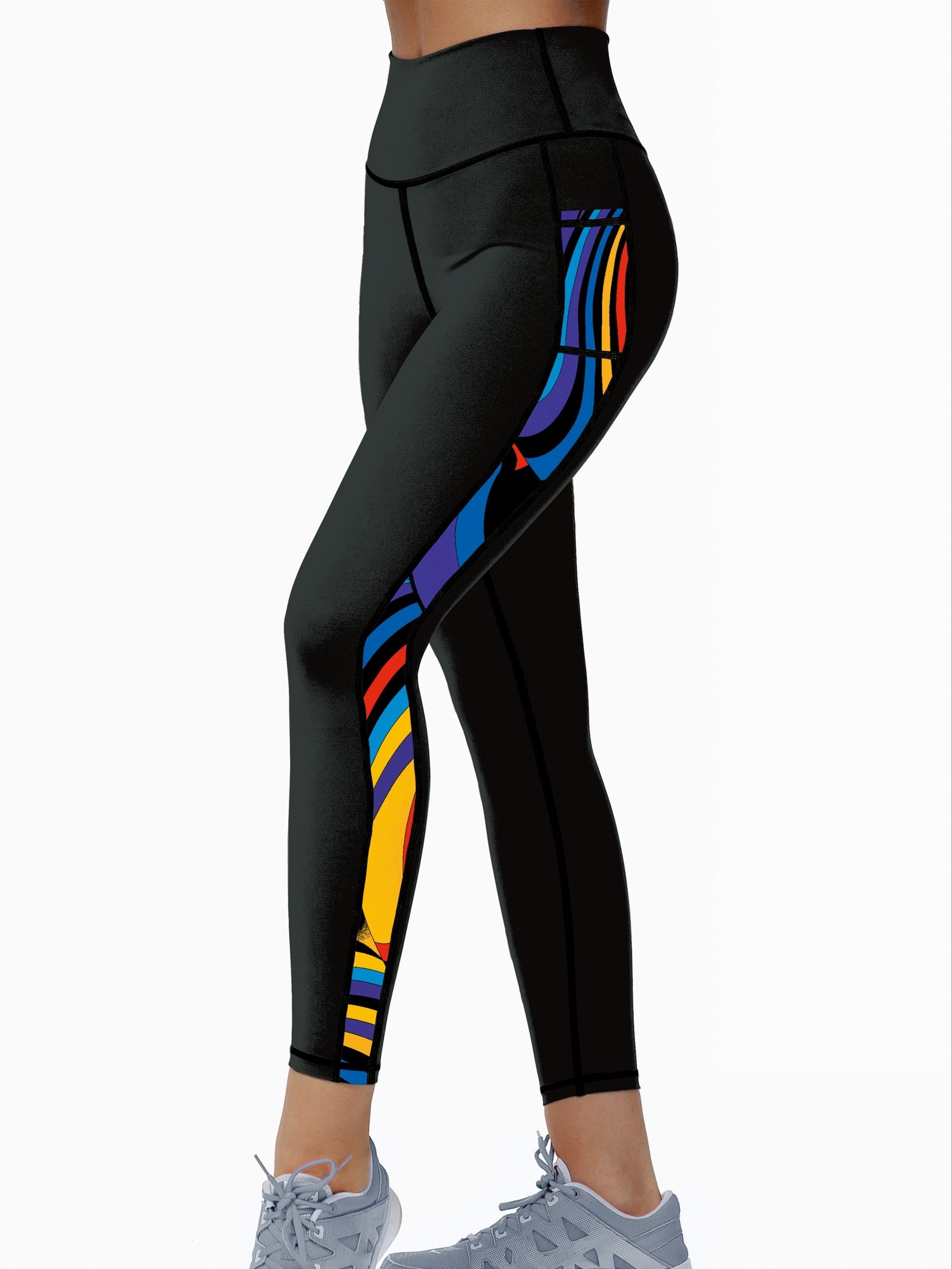 Slim Fit Yoga Pants High Stretch Running Fitness Yoga Leggings