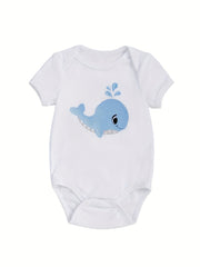 Twins Baby Clothes Summer Romper Triangle Onesie