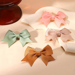 10pcs Cute Bowknot Hair Clips & Hairpins for Baby Girls