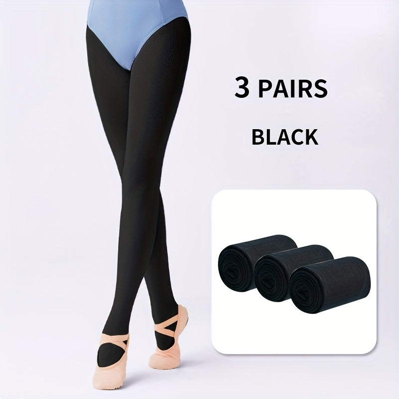 Girls Velvet Solid Stockings Leggings Tights Children Dress Pantyhose