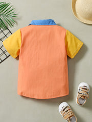 Boys Button Down Collar Shirts