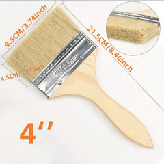 Marine Brush Soft Hair Glue Pipe Brush Paint Coatings BBQ Brush