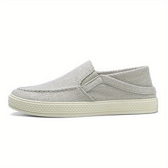 Men's Slip On Canvas Shoes Lightweight Casual Flats