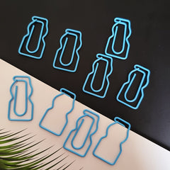 10pcs Bottle Paper Clip for Office Notes