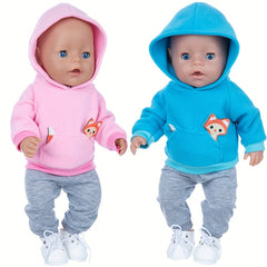 Pink Jumpsuit Outfit Clothes for 17 Inch Dolls