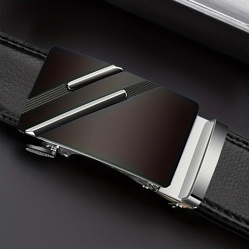 Men's PU Leather Belt for Business Travel Casual Daily