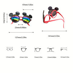 Kids Party Sunglasses Plastic Frame Outdoor Travel Supplies