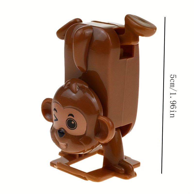 Wind up Monkey Toy Handstand Walking Cartoon Animal