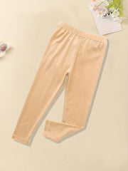 4pcs Girls' Stretchy Tights Pants Leggings Set For Kids