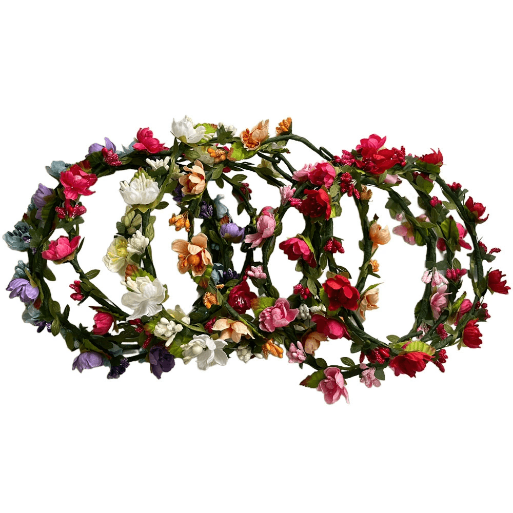 European&American Floral Headpiece Plum Blossom Bridal Crown